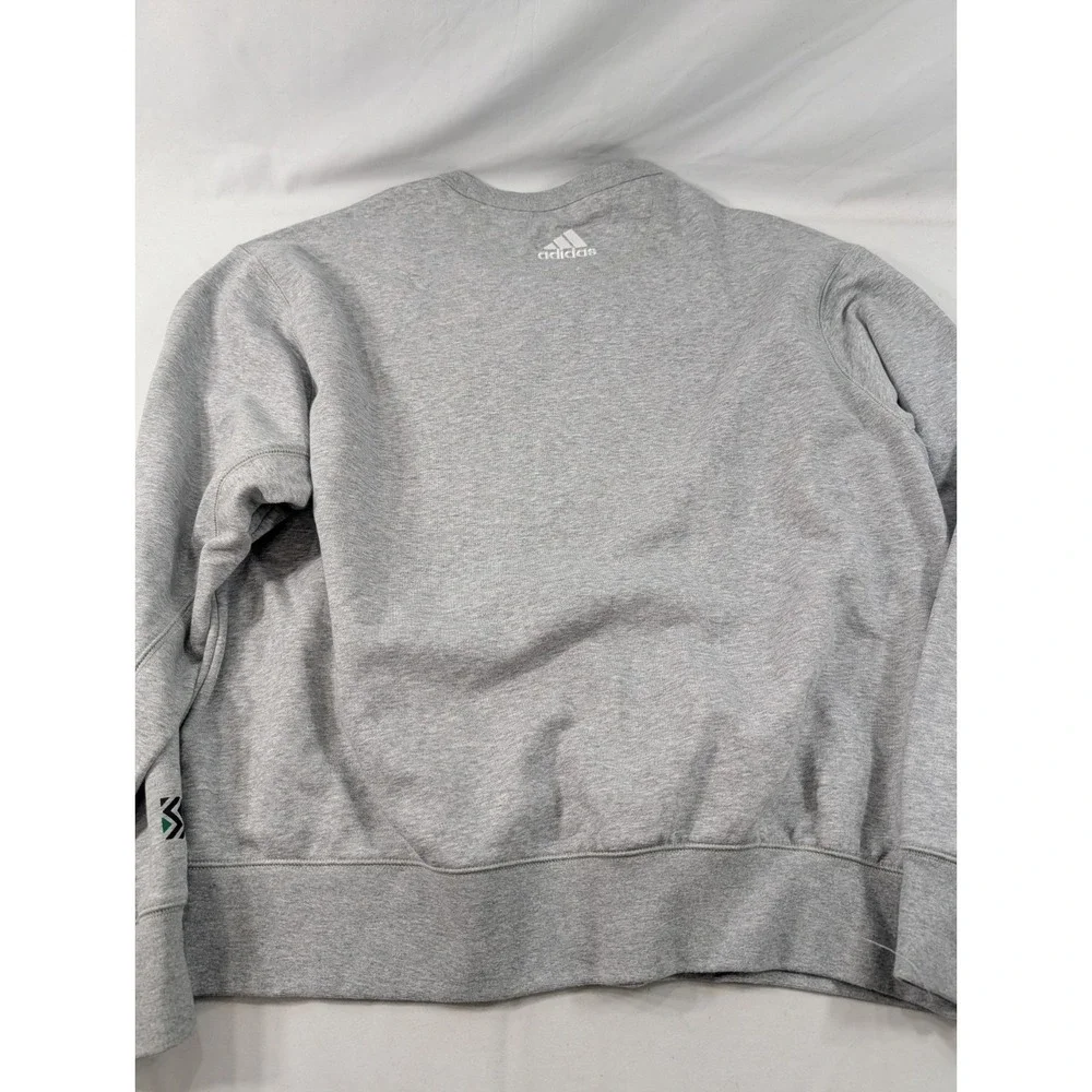 Dallas Stars Sweatshirt Mens XL Gray NHL Hockey Adidas Gray Fleece Crewneck